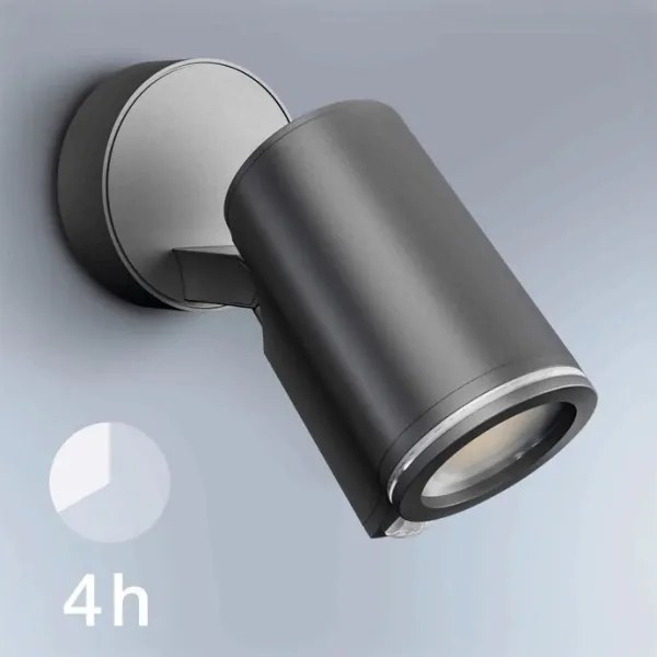 Aplică LED de exterior cu senzor STEINEL 058630 SPOT ONE 1xGU10/7W/230V IP44