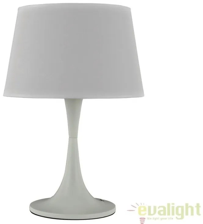 Veioza, lampa de masa moderna LONDON TL1 BIG BIANCO 110448