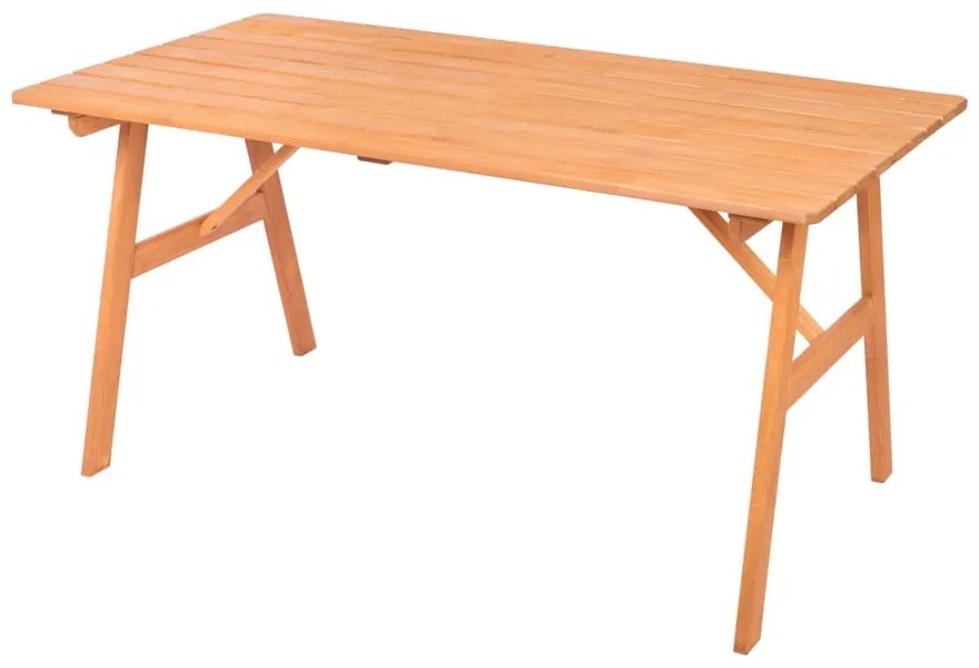 Set de dining pentru grădină din lemn pentru 4 persoane Sylva – Rojaplast