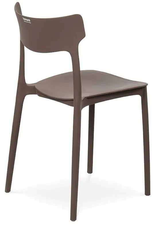 Scaun de grădină maro din plastic Biá – Bonami Essentials