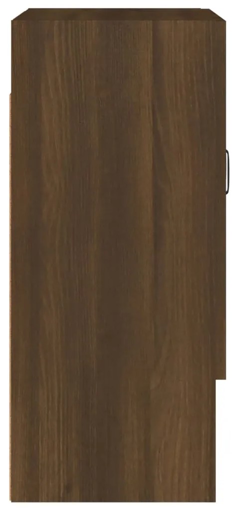 Dulap de perete, stejar maro, 60x31x70 cm, lemn prelucrat Stejar brun, 1