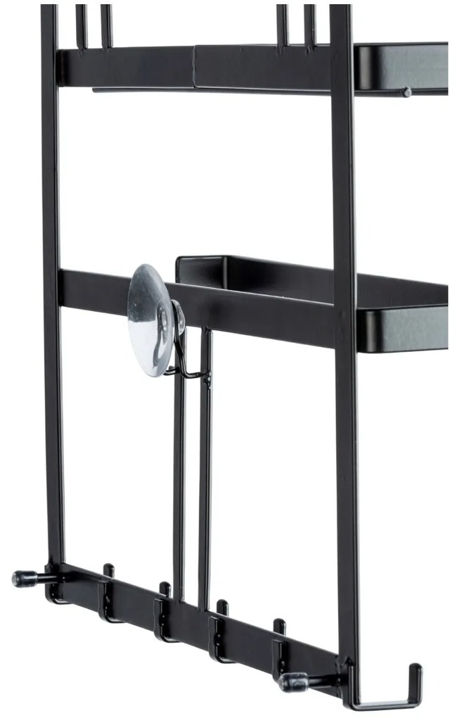 Wenko Raft multifuncțional de bucătărie cu cârligeGala, 33 x 9 x 30 cm