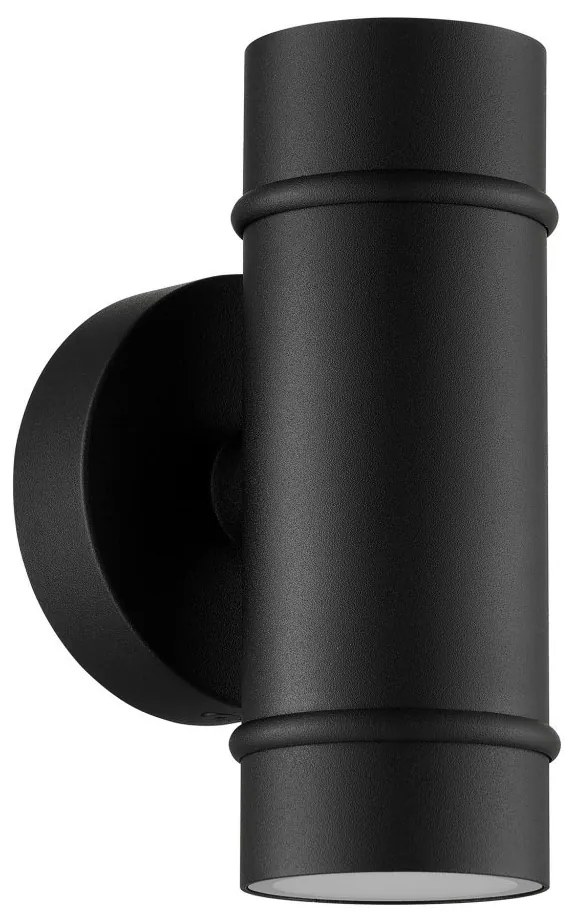 Aplica de Perete Exterior, Iluminat Sus si Jos, Protectie IP54, Artilus negru