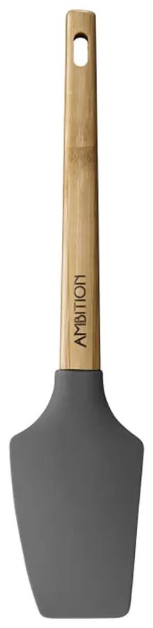Spatula dreptunghiulara, silicon, gri, Nordic