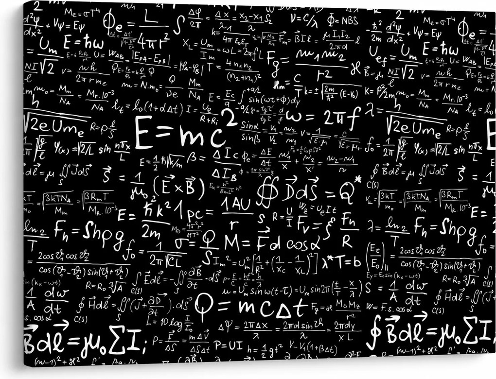 Tablou - Matematică (70x50 cm)