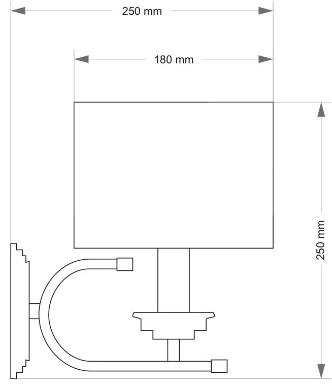 Aplica eleganta design modern Bolt