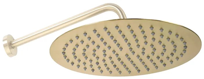 Cap de dus Rea auriu periat 25cm