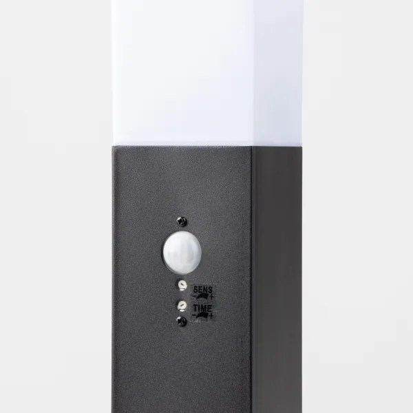 Brilagi NOVA - lampă de exterior cu senzor, 1xE27/15W/230V, 40 cm, IP44, neagră