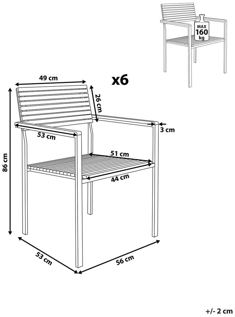 Set scaune 4 buc. Veneto (lemne deschis). 1011516