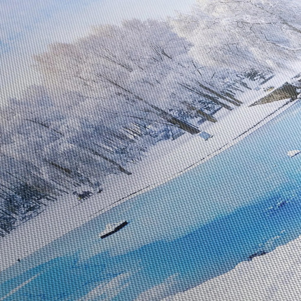 Tablou - Lac de gheață (70x50 cm)