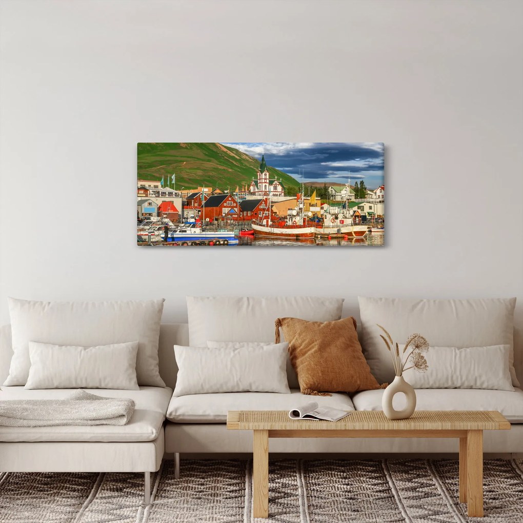Tablou - Húsavík (120x50 cm)