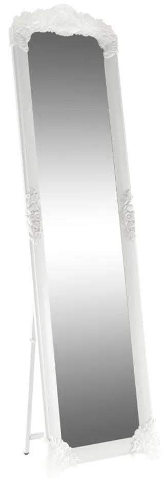 Oglindă, alb / argintiu, CASIUS