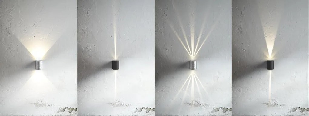 Aplica LED ambientala de exterior IP44 Canto Kubi 2 alba 49711001 NL