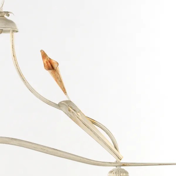 Lustră pe lanț LUCREZIA 2xE27/22W/230V crem ONLI