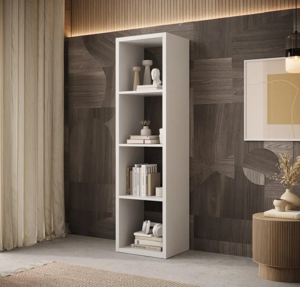 Bibliotecă 40x150 cm, Cleo II, ADRK Furniture (Culoare: Sonoma)