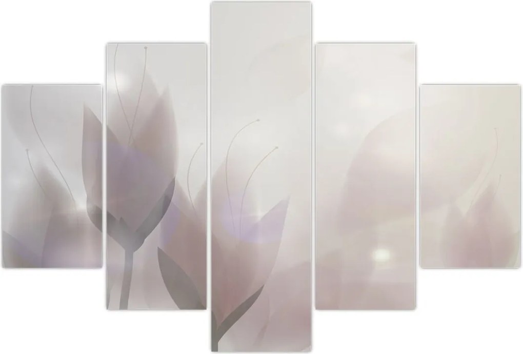 Tablou - Flori de crocus (150x105 cm)