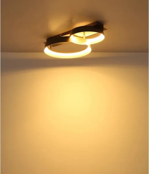 Globo 48048D1 - Plafonieră LED SYRAKUS LED/24W/230V 3000K 50x35 cm