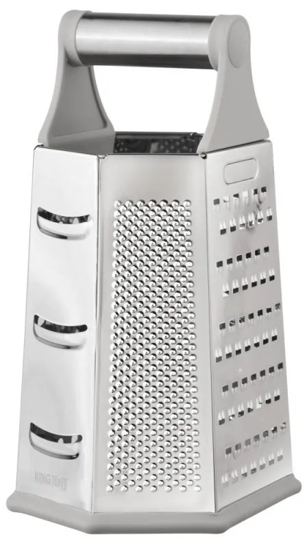 Razatoare Kinghoff KH-1991, 6 suprafete, Otel inoxidabil, Argintiu