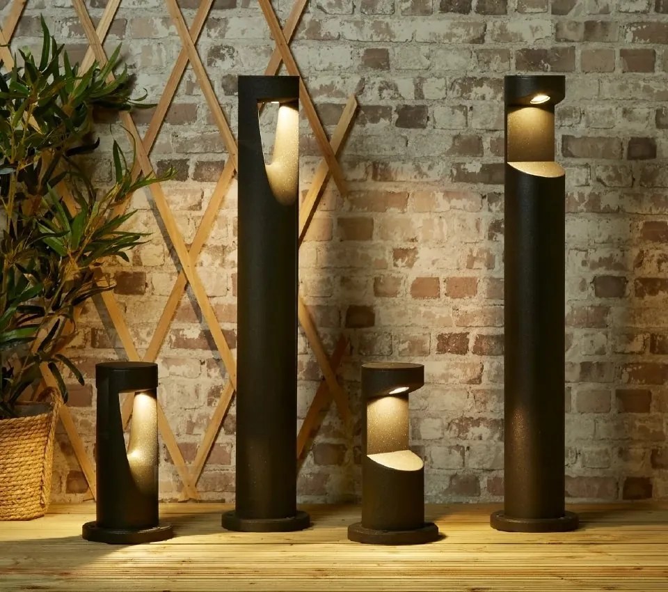 Stalp mic iluminat exterior IP54 LED Grosvenor I bollard 30