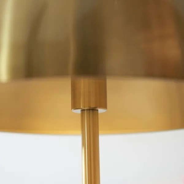 Endon 114210 - Lampă de masă BERTOIA 1xE14/7W/230V alamă