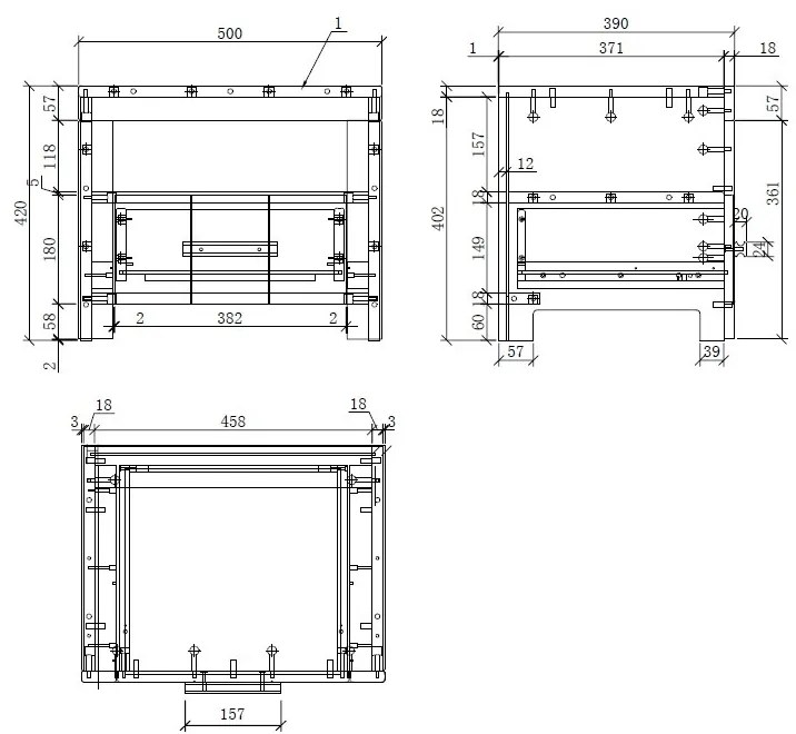 Set Mobilier Cameră Copii ERIK: Pat 90x200 cm, Dulap 2 Uși, Noptieră și Sertar, Alb – Vipack