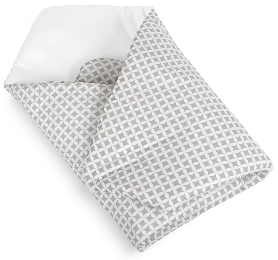 Bellatex Înveliș pentru copii Cosmos pătrate gri ,75 x 75 cm