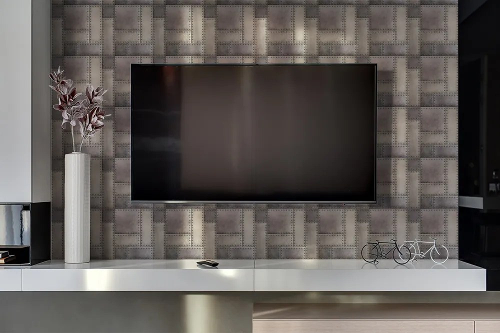 Panou decorativ perete Textura tablă