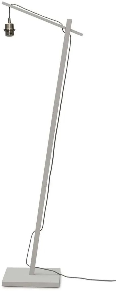 Lampadar eco din bambus cu ratan Tanami S white/2520, nat