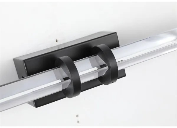 Searchlight 66412BK - Aplica LED pentru oglindă de baie PARMA LED/10W/230V IP44