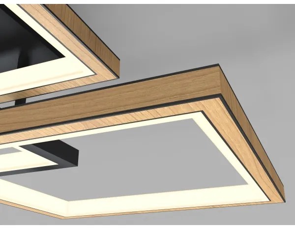 Wofi 9022-306S MATERA LED plafonieră dimabilă 40W 230V