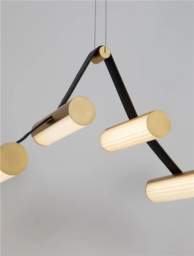 Lustra LED suspendata dimabila design XL LUMA