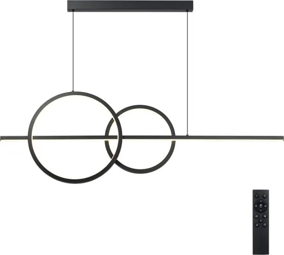 BRILAGI - Lustră LED reglabilă pe cablu SIGNATURE LED/53W/230V 120 cm neagră + telecomandă