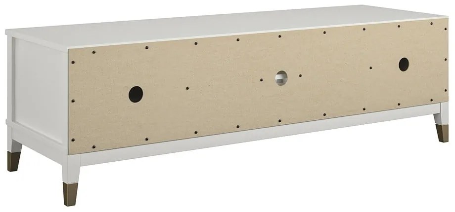 Masă TV CosmoLiving by Cosmopolitan Westerleigh, alb