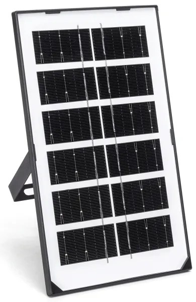 Lustră LED solară cu senzor Aigostar LED/35W/12V 3000 mAh 6500K d. 10 cm