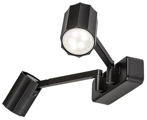 Spot de perete Rabalux 73028 KARTER 2xGU10/5W/230V