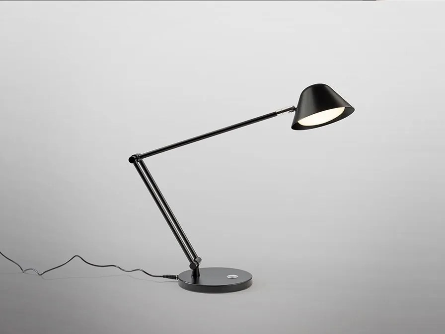 Veioza/Lampa de birou LED cu brat articulat Taros negru