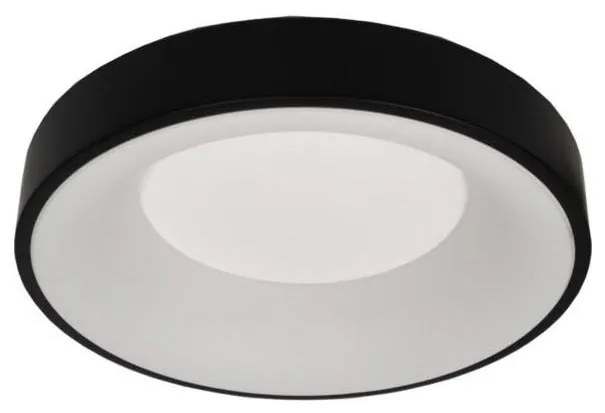 Plafonieră LED DRAX, 32W, 230V, 4000K, Ø 38 cm, negru