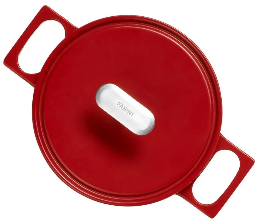 Cratiță cu capac din fontă 2 l adecvată pentru plita cu inducție Mattia 3.0 – FABINI