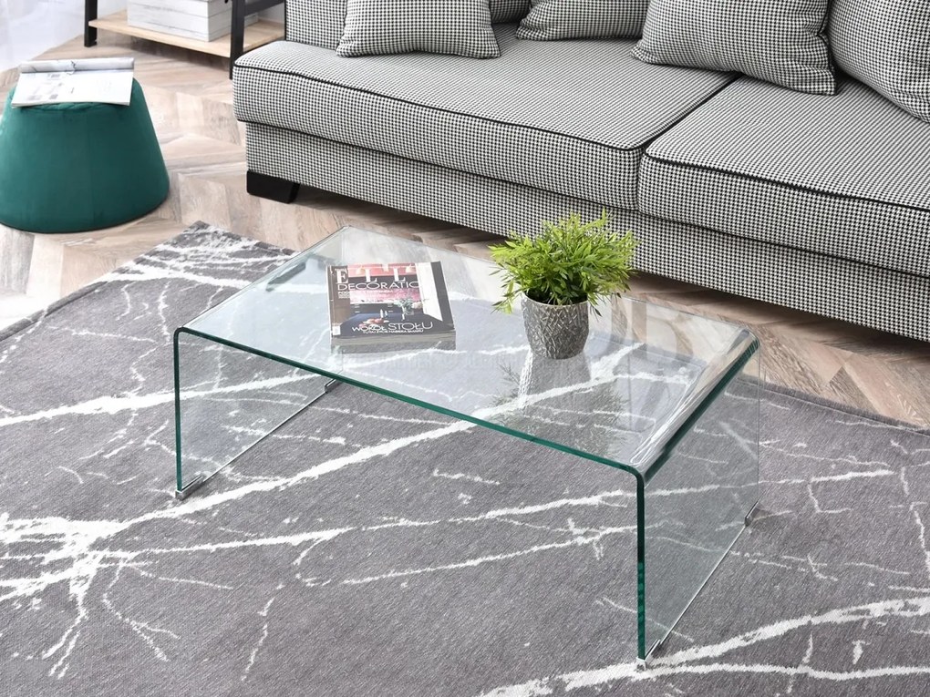 Măsuță de cafea Jarwis M (transparent). Promo -30%. 1111908