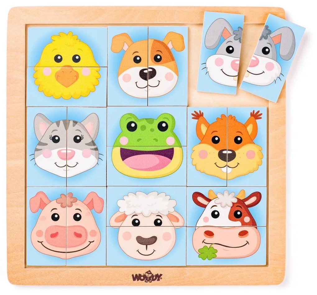 Puzzle Woody Animale de companie