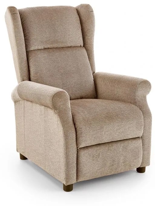 Fotoliu Recliner AGUSTIN Stofa Bej