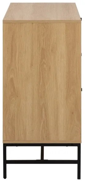 Comodă cu sertare OLIVIA, stejar
