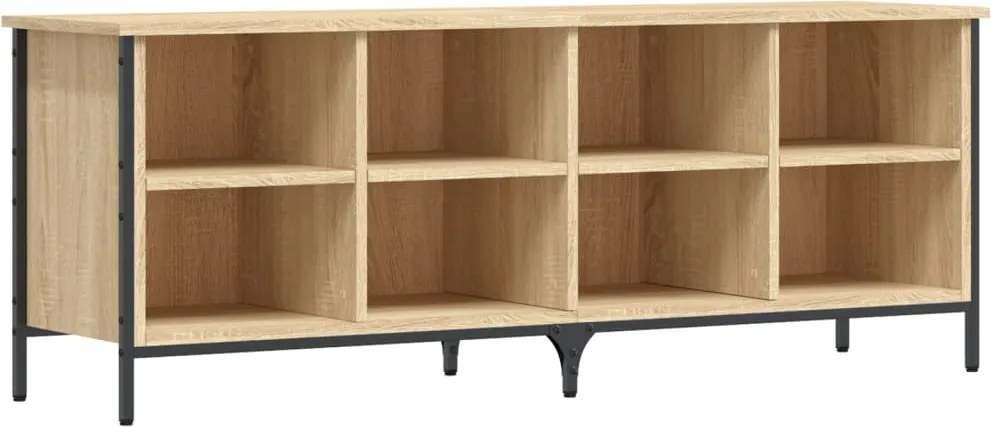 vidaXL Pantofar, stejar sonoma, 131x35x50 cm, lemn compozit