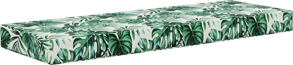vidaXL Pernă pentru șezut Model cu frunze 115 x 40 x 8 cm