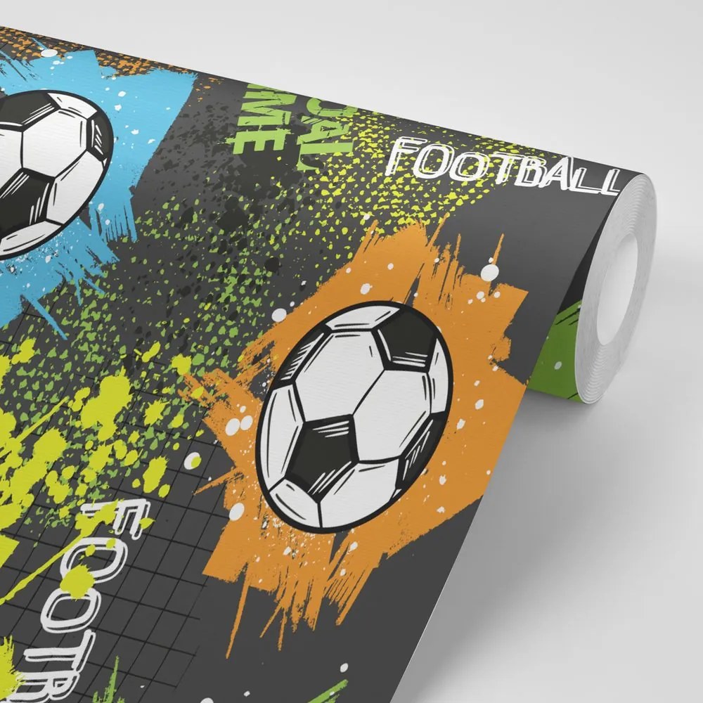 Tapet autoadeziv timp pentru fotbal