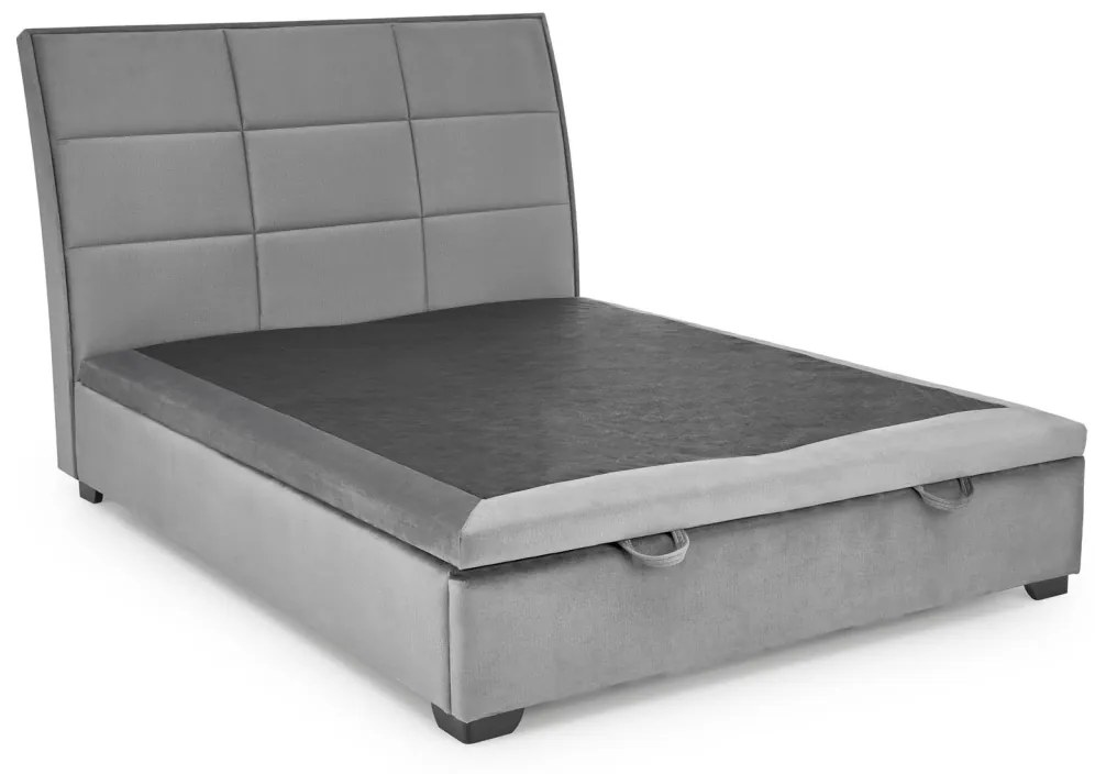 Pat tapitat Continental 2 velvet gri – 160 x 200 cm