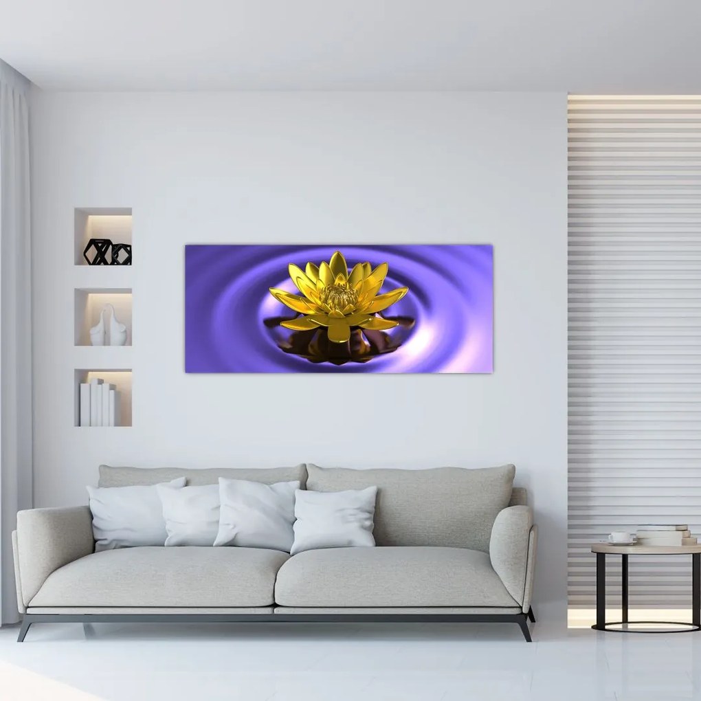 Tablou - Lotus (120x50 cm)