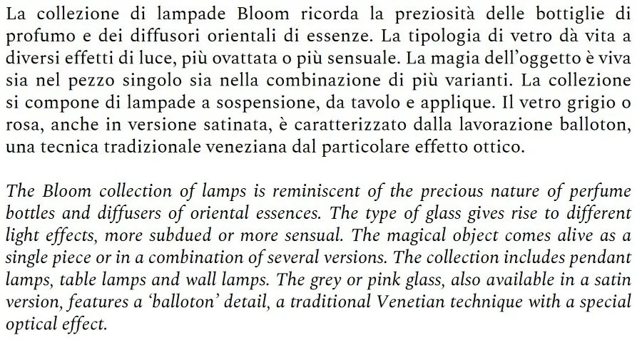 Aplica de perete eleganta design LUX realizata manual Bloom