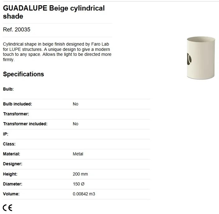 Aplica perete cu reader LED design modern GUADALUPE bej