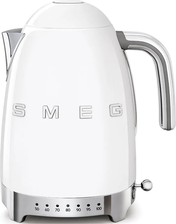 Ceainic electric alb din oțel inoxidabil 1,7 l Retro Style – SMEG